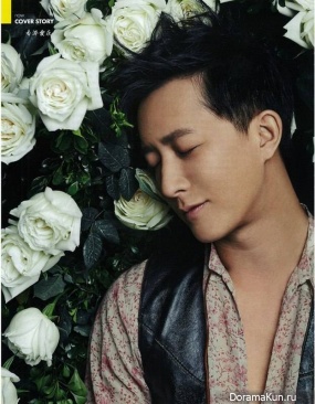 Han Geng для ELLE January 2015