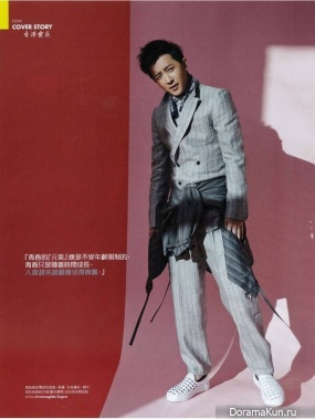 Han Geng для ELLE January 2015