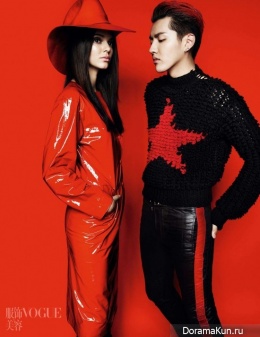 Kris и Kendall Jenner для Vogue June 2015