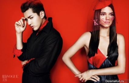 Kris и Kendall Jenner для Vogue June 2015