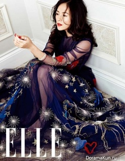Zhang Ziyi для ELLE December 2014