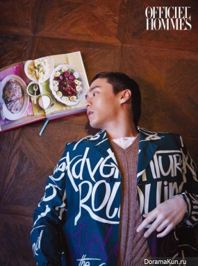 Oliver Chang для LOfficiel Hommes April 2015