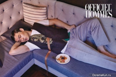 Oliver Chang для LOfficiel Hommes April 2015