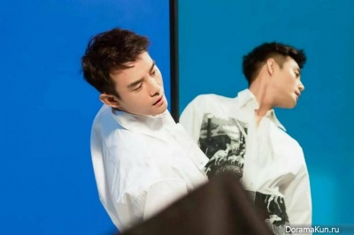 Wang Kai для Trends Health's October 2016