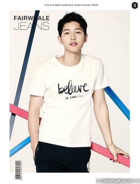 Song Joong Ki для Mark Fairwhale Jeans 2016