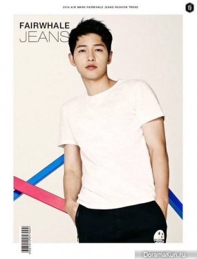 Song Joong Ki для Mark Fairwhale Jeans 2016
