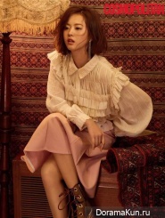 Go Ah Ra для Cosmopolitan December 2016