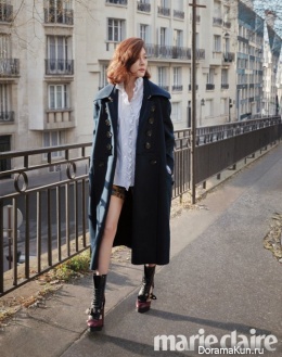 Kim Ha Neul для Marie Claire December 2016
