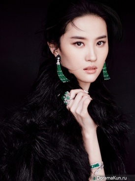 Liu Yifei для Harper’s Bazaar December 2015