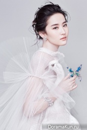 Liu Yifei для Harper’s Bazaar December 2015