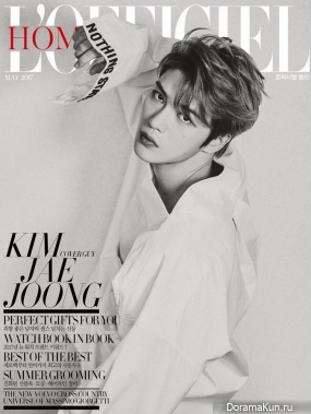 Kim Jae Joong для L'Officiel Hommes May 2017