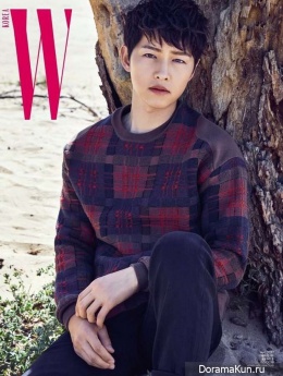 Song Joong Ki для W Korea May 2017