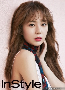 Baek Jin Hee для InStyle May 2017