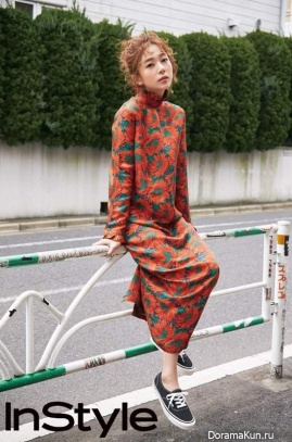 Baek Jin Hee для InStyle May 2017