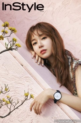 Baek Jin Hee для InStyle May 2017