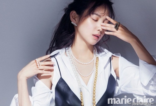 Yoon Seung Ah для Marie Claire March 2017