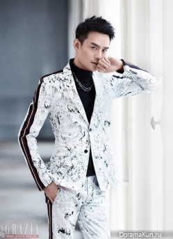 Wang Kai для Grazia March 2017