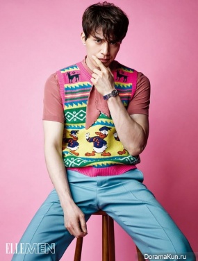 Lee Dong Wook для Elle March 2017