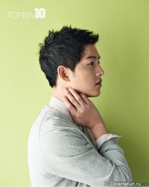 Song Joong Ki для Topten 2017