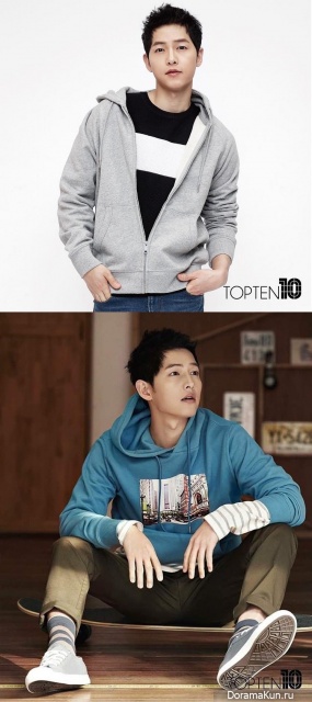 Song Joong Ki для Topten 2017