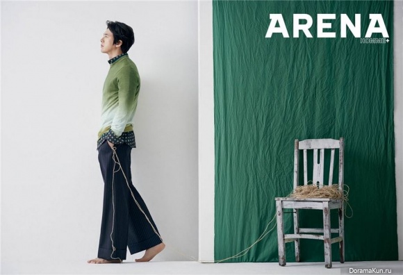 Go Soo для Arena Homme Plus March 2017