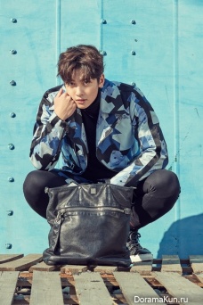 Ji Chang Wook для MCM х Christopher Raeburn 2017