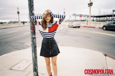 Jessica для Cosmopolitan March 2017