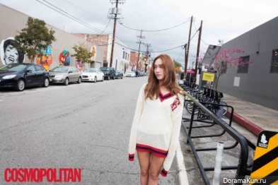 Jessica для Cosmopolitan March 2017