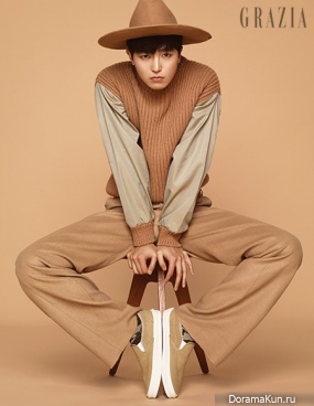 Yeon Woo Jin для GRAZIA March 2017