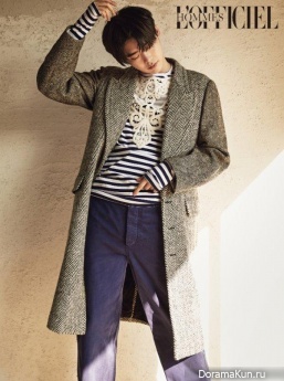 Lee Jong Suk для L'Officiel Hommes March 2017