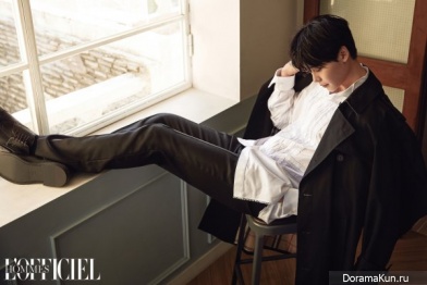 Lee Jong Suk для L'Officiel Hommes March 2017