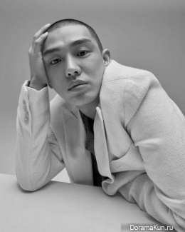 Yoo Ah In для W Korea January 2017