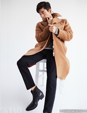 Zhang Han для Grazia January 2017