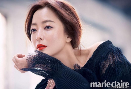 Kim Hee Sun для Marie Claire February 2017