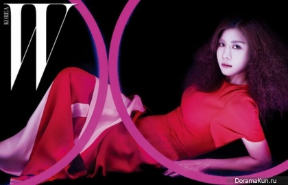 Ha Ji Won для W Korea January 2017 TITLE