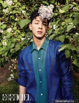 Kim Ji Soo для L'Officiel Hommes June 2017