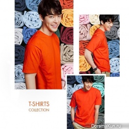 Kim Woo Bin для Giordano 2017
