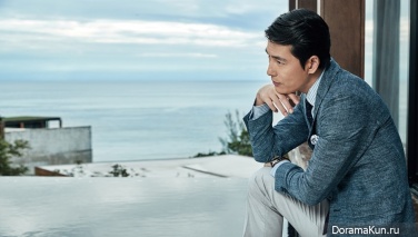 Jung Woo Sung для Bruno Baffi F/W 2017