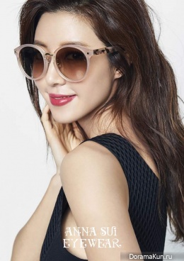 Park Han Byul для Anna Sui Eyewear Collection 2017