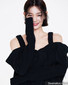 Shin Min Ah для Elle April 2017