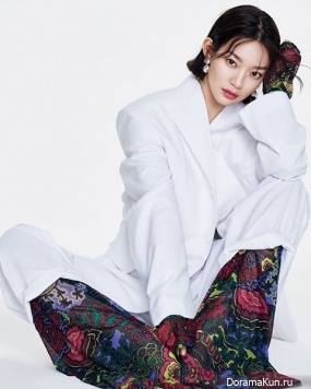 Shin Min Ah для Elle April 2017
