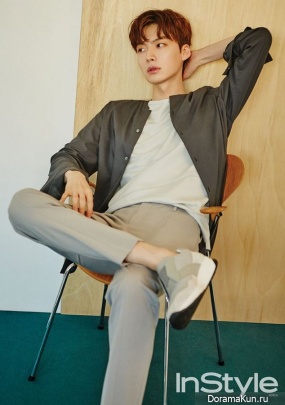 Ahn Jae Hyun для InStyle April 2017
