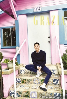 Park Seo Joon для Grazia April 2017