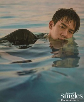 Yoo Yeon Seok для Singles April 2017
