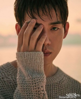 Yoo Yeon Seok для Singles April 2017
