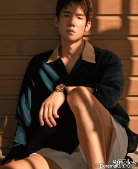 Yoo Yeon Seok для Singles April 2017