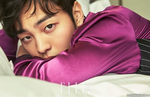 Kim Min Jae для Elle April 2017