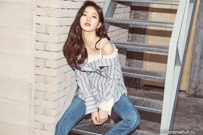 Suzy (Miss A) для GUESS 2017