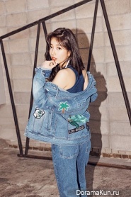 Suzy (Miss A) для GUESS 2017