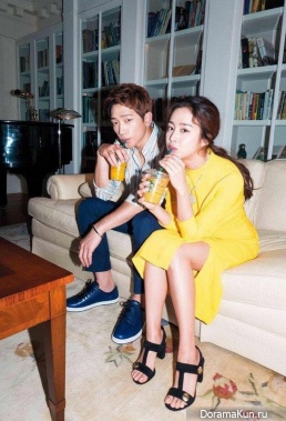 Rain, Kim Tae Hee для Harper's Bazaar 2017